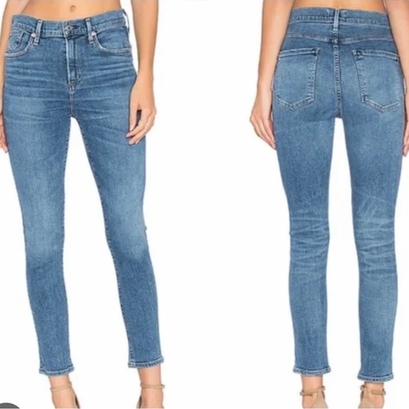 Agolde Sophie High Rise Skinny Jeans Size 31 - Picture 1 of 6